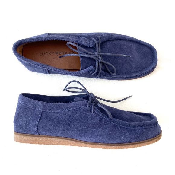 Lucky Brand Shoes - Lucky Brand Acaciah Suede Lace Loafers